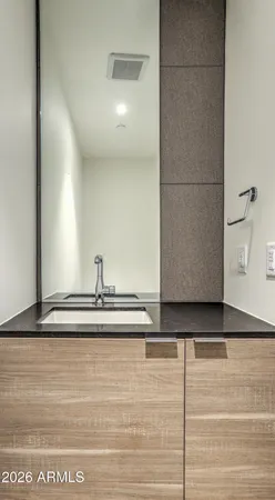 a view of a glass door