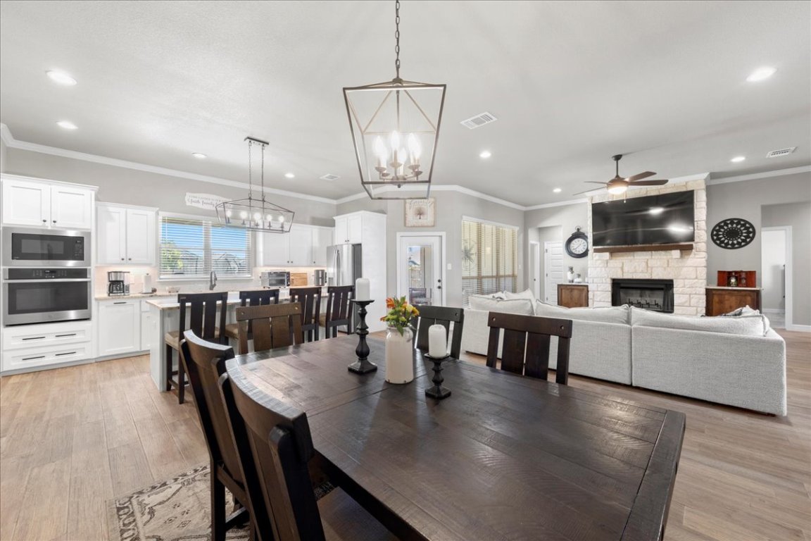 3810 Green Tree Loop Temple, TX 76502 - Photo 30 of 40 a large kitchen with a table and chairs