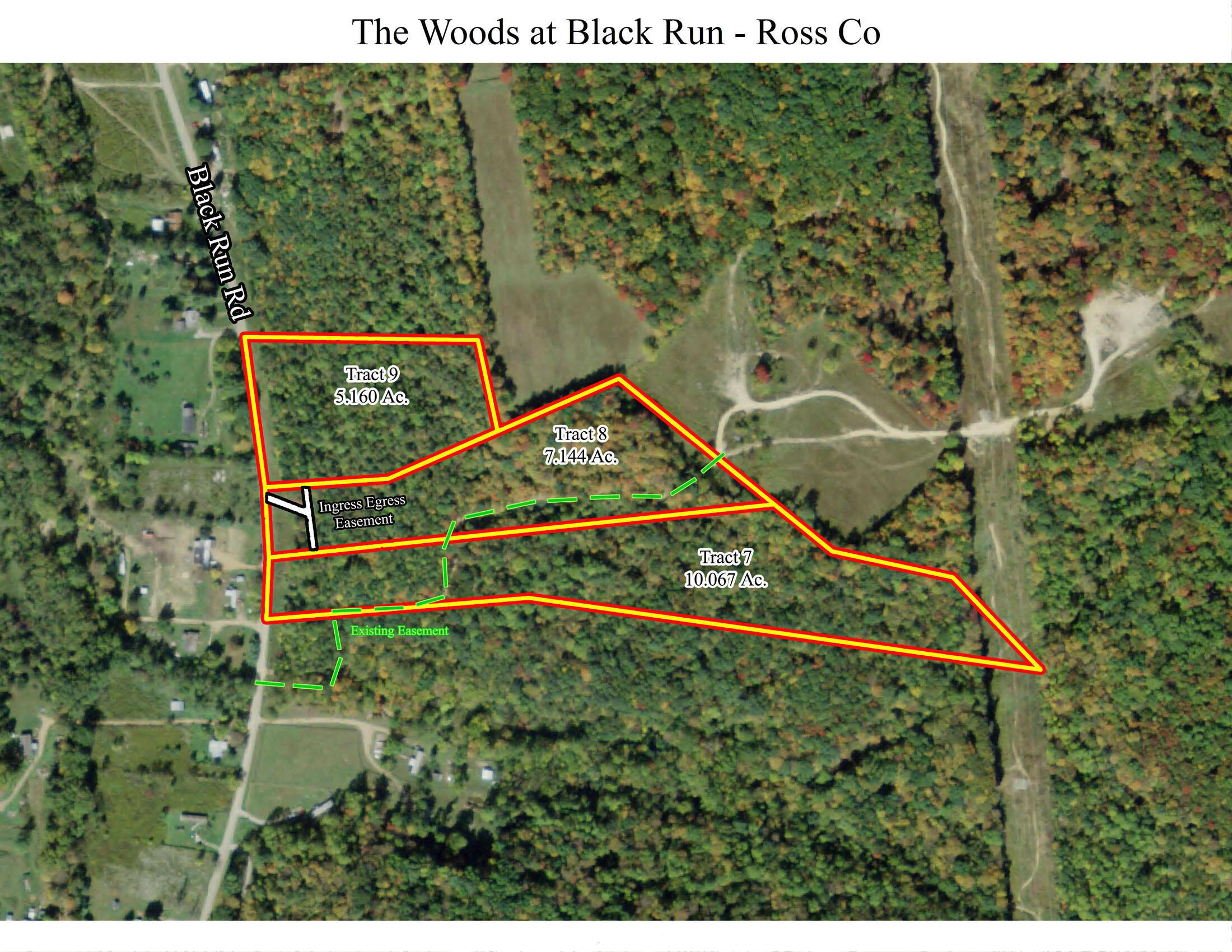 0 Black Run Road, Unit TRACT 8) Chillicothe, OH 45601 - Photo 46 of 47 The Woods at Black Run Aerial MLS