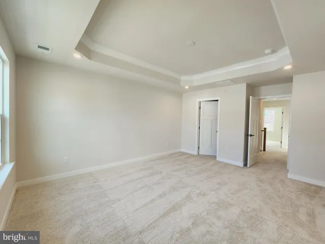 a view of empty room