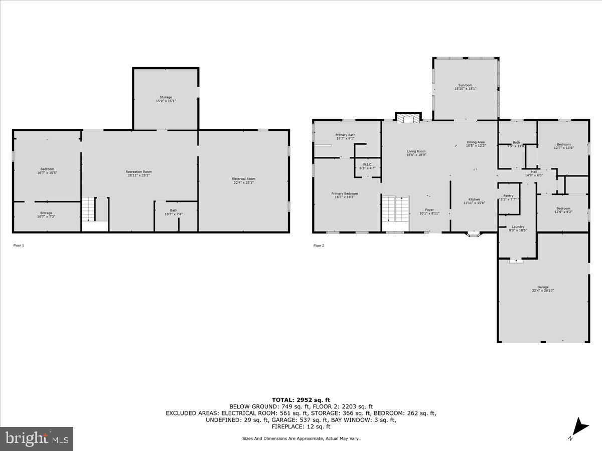 7666 Hickory Road Stewartstown, PA 17363 - Photo 55 of 57 First and second floor plans