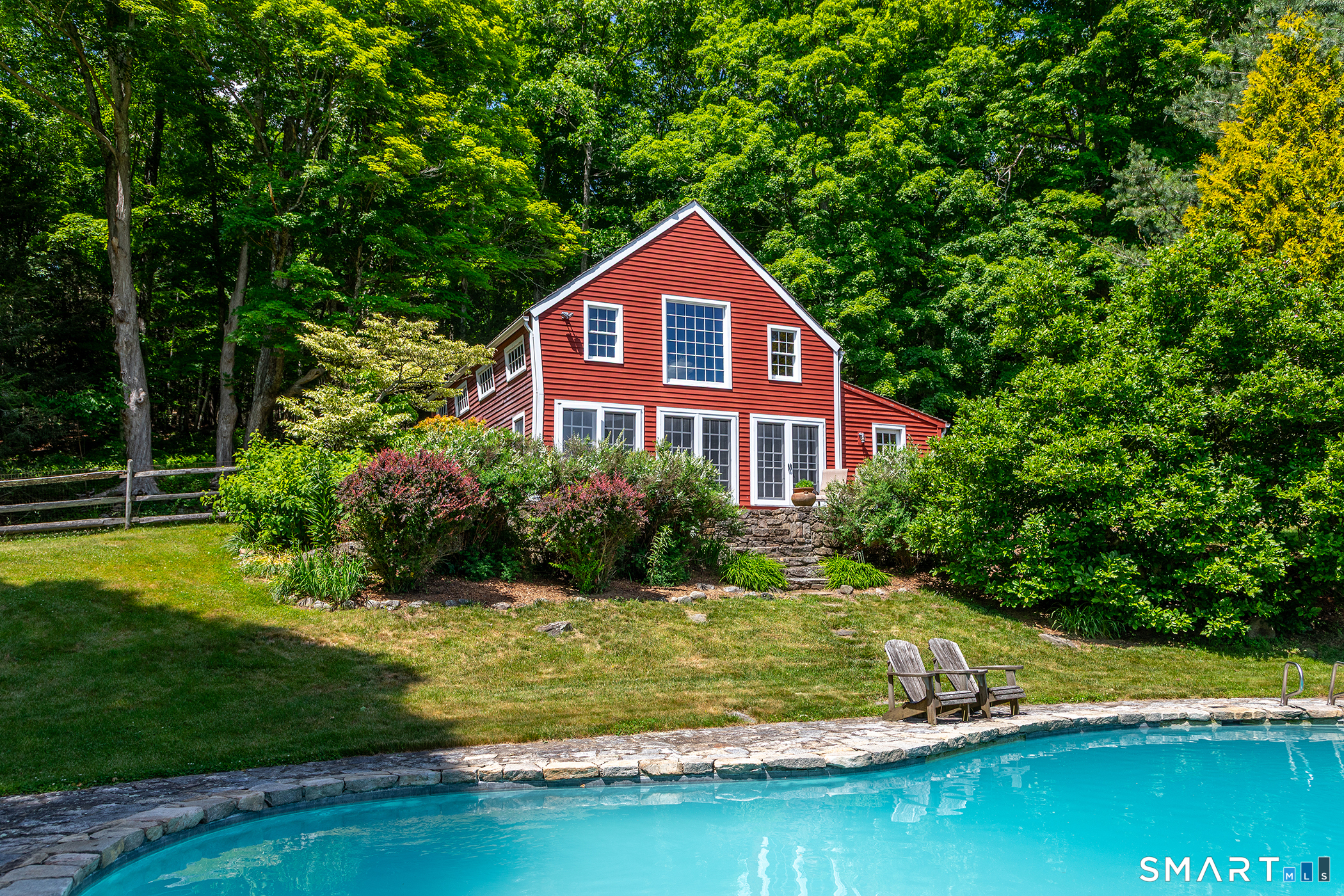 268 South Street Roxbury, CT 06783 - Photo 31 of 39 Pool/Guest House