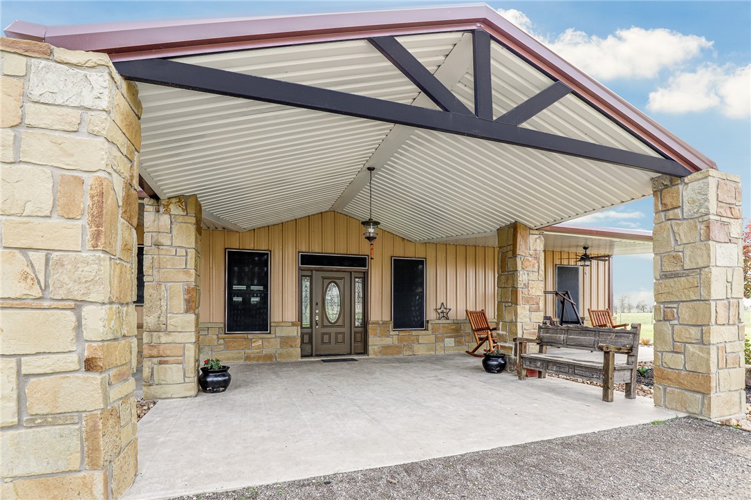 291 Lcr 644 Thornton, TX 76687 - Photo 5 of 51 a view of a patio with table and chairs
