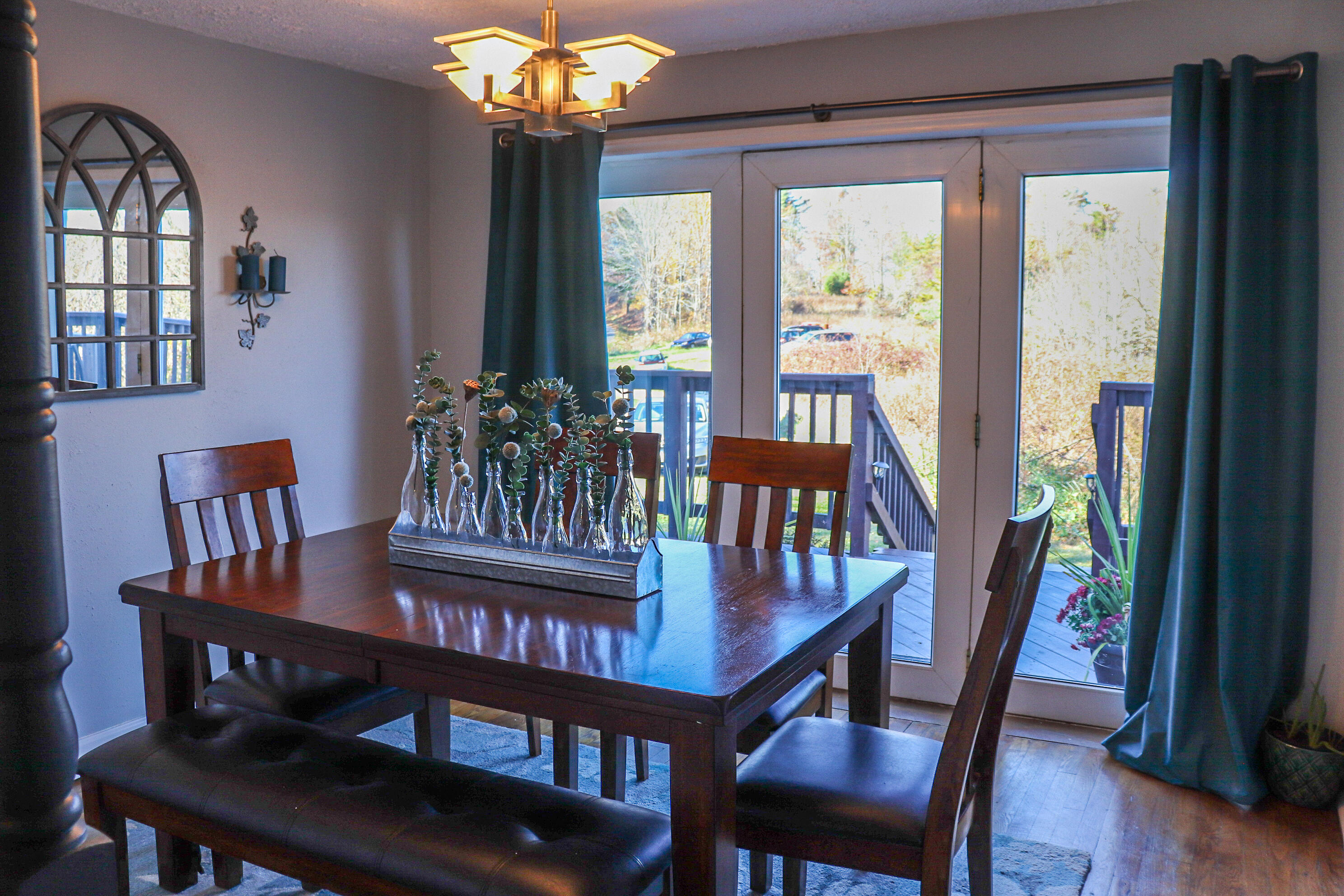 2663 Bethlehem Church Road Northeast Pilot, VA 24138 - Photo 4 of 24 a view of a dining room with furniture window and wooden floor