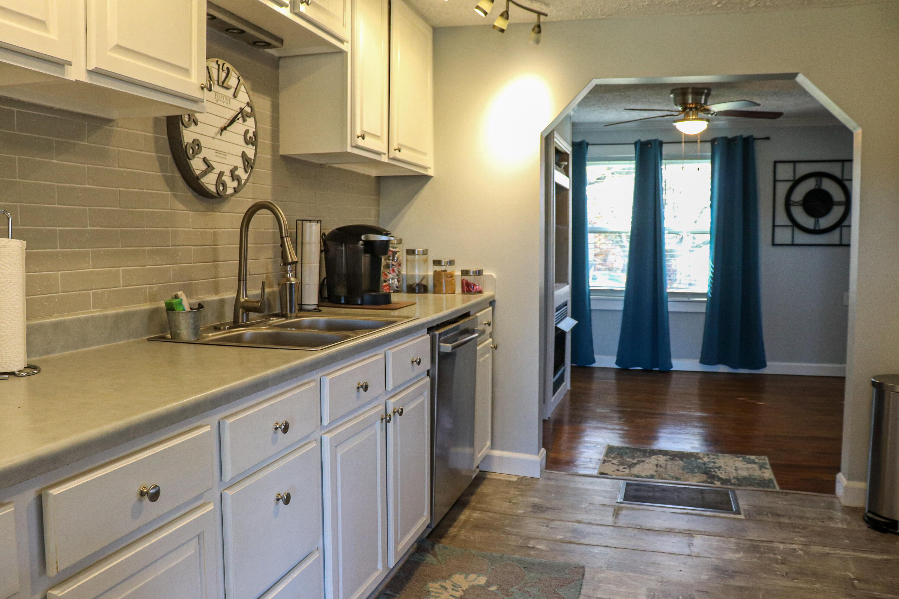 2663 Bethlehem Church Road Northeast Pilot, VA 24138 - Photo 7 of 24 a kitchen with a refrigerator and a sink