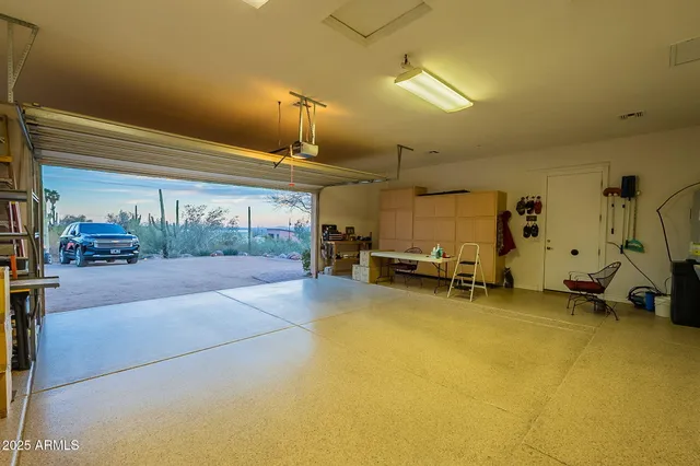 a view of a lake with a mountain in the back
