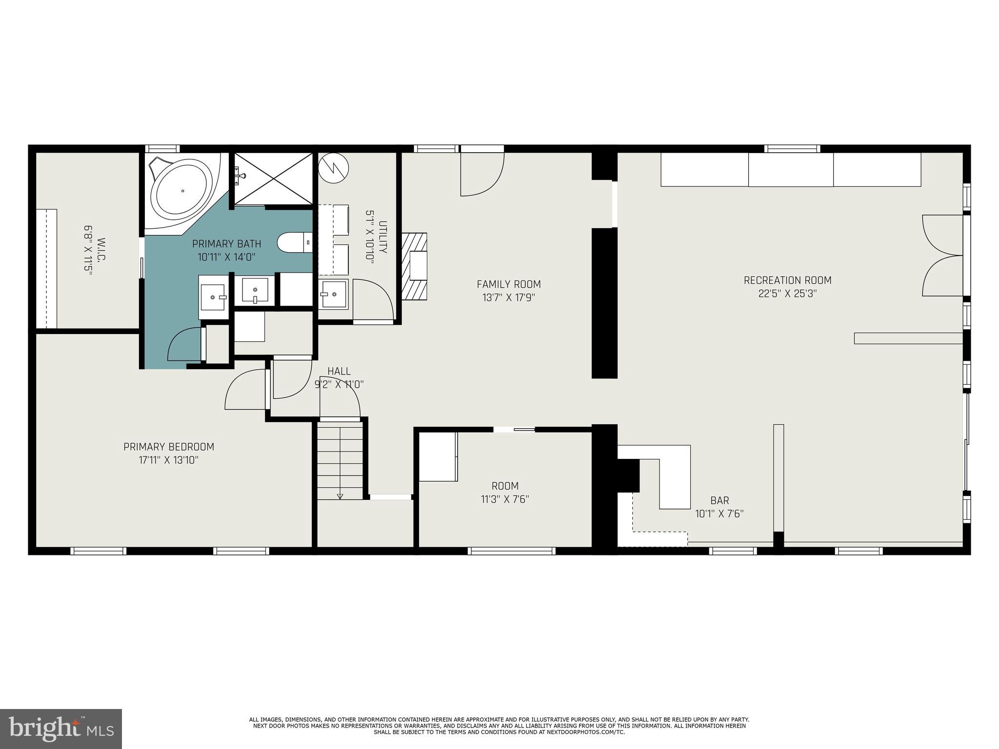 11428 Orange Plank Road Locust Grove, VA 22508 - Photo 63 of 63 Lower Level Floor Plan