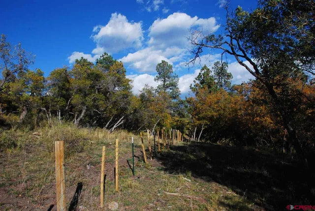 a view of a house with a mountain in the background