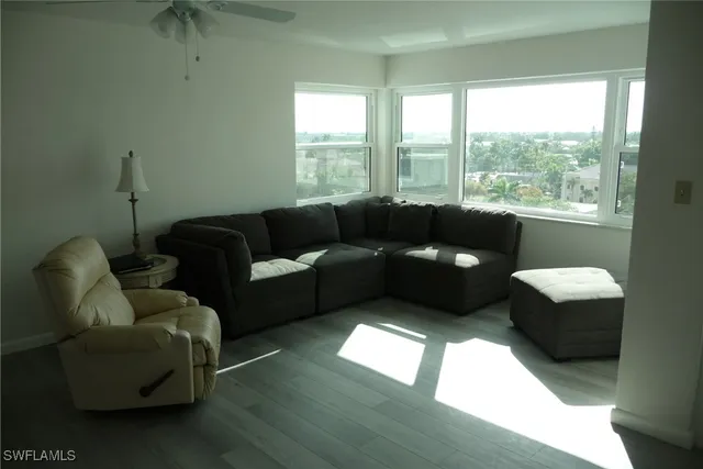 a view of a bathroom from a corridor