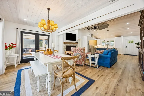 a bedroom with a bed and a cabinets