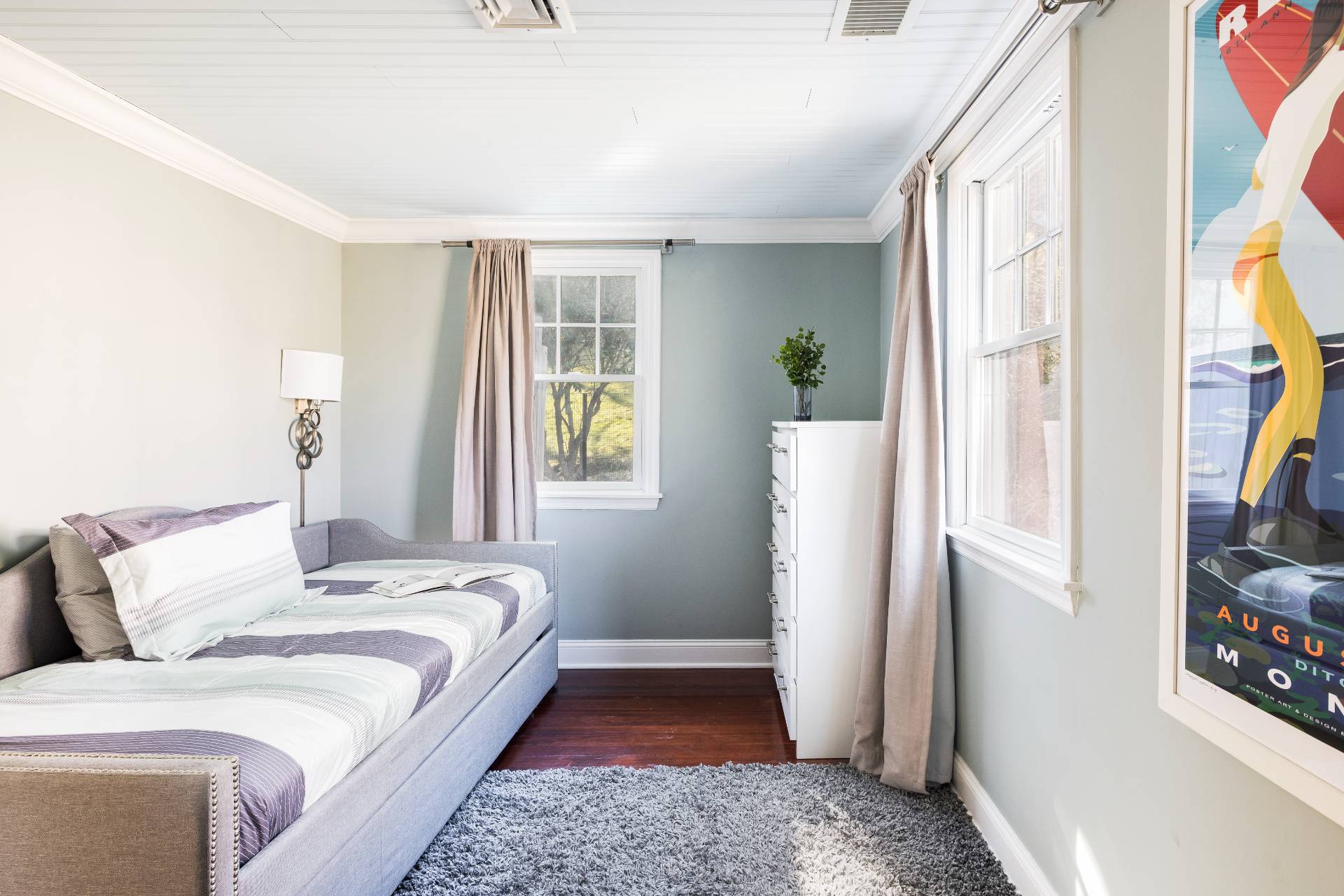 63 2nd House Road Montauk, NY 11954 - Photo 12 of 14 a bedroom with a bed and a window