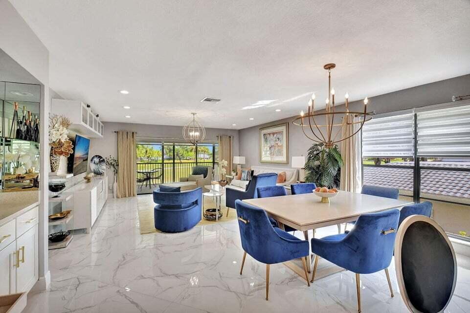 15 Westgate Lane, Unit D Boynton Beach, FL 33436 - Photo 15 of 58 Dining / Living Room