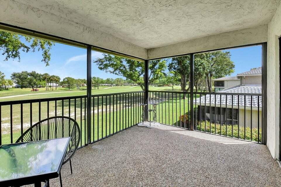 15 Westgate Lane, Unit D Boynton Beach, FL 33436 - Photo 26 of 58 Screened In Balcony