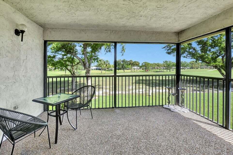 15 Westgate Lane, Unit D Boynton Beach, FL 33436 - Photo 27 of 58 Screened In Balcony