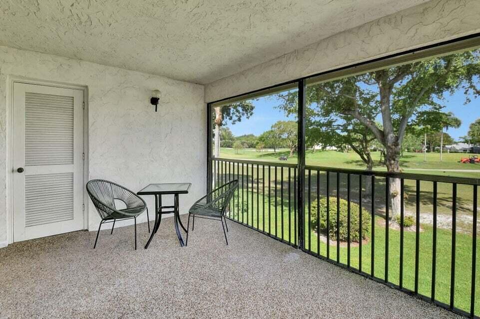 15 Westgate Lane, Unit D Boynton Beach, FL 33436 - Photo 28 of 58 Screened In Balcony