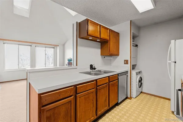 an aerial view of residential house with outdoor space