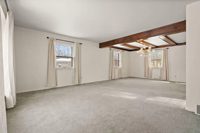 a view of empty room