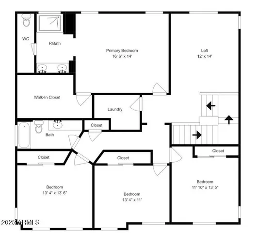 a picture of a wall with a white and white photo