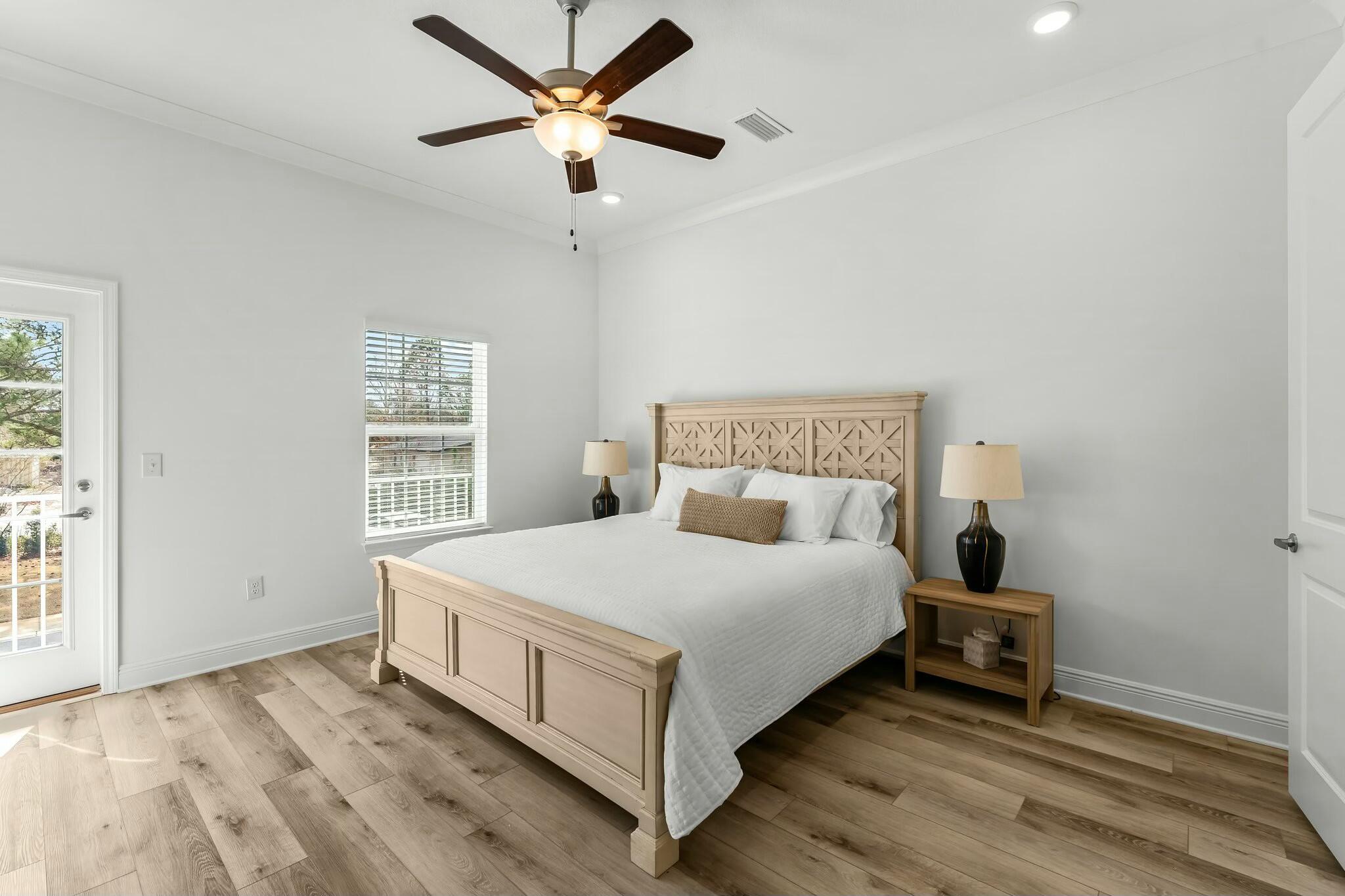 22 Kara Lake Drive Santa Rosa Beach, FL 32459 - Photo 23 of 44 a bedroom with a bed and a window