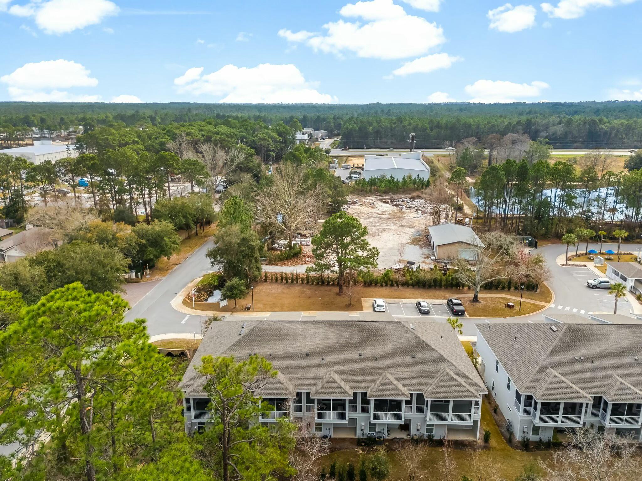 22 Kara Lake Drive Santa Rosa Beach, FL 32459 - Photo 37 of 44 an aerial view of residential houses with outdoor space and swimming pool