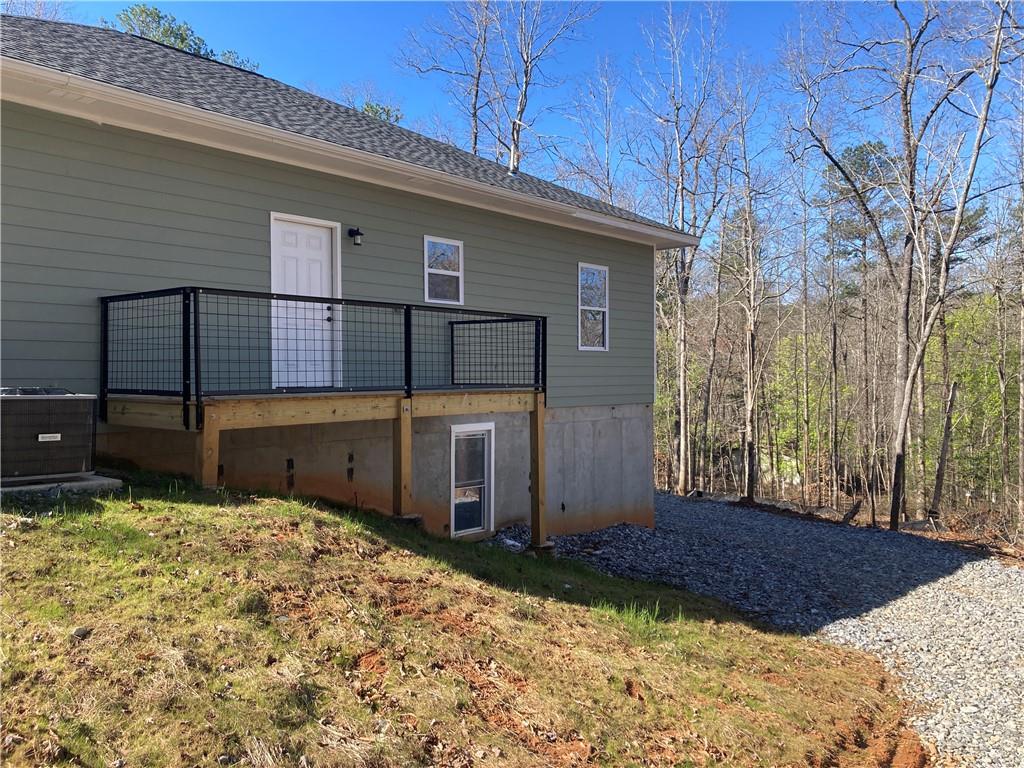 100 A Dickerson Road Dahlonega, GA 30533 - Photo 4 of 15 a view of a backyard