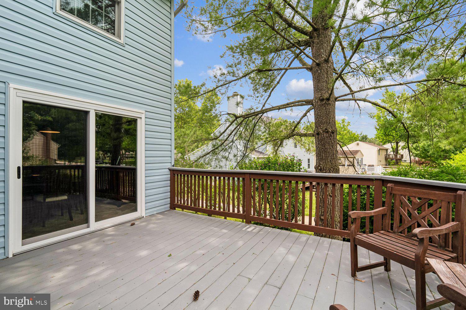 8044 Red Jacket Way Jessup, MD 20794 - Photo 13 of 71 TREX DECK W/ SLIDER TO DINING ROOM