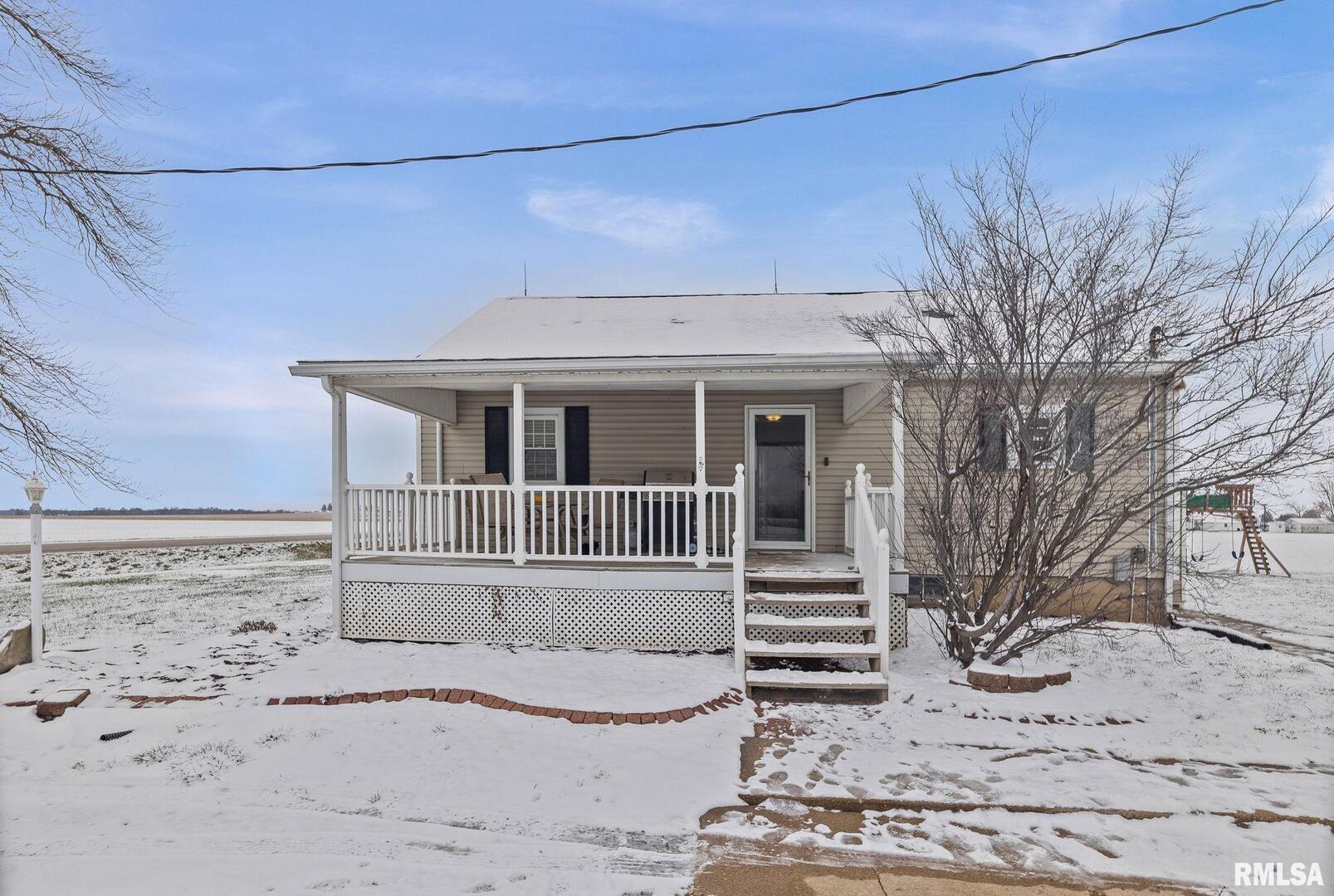 a backyard of a house