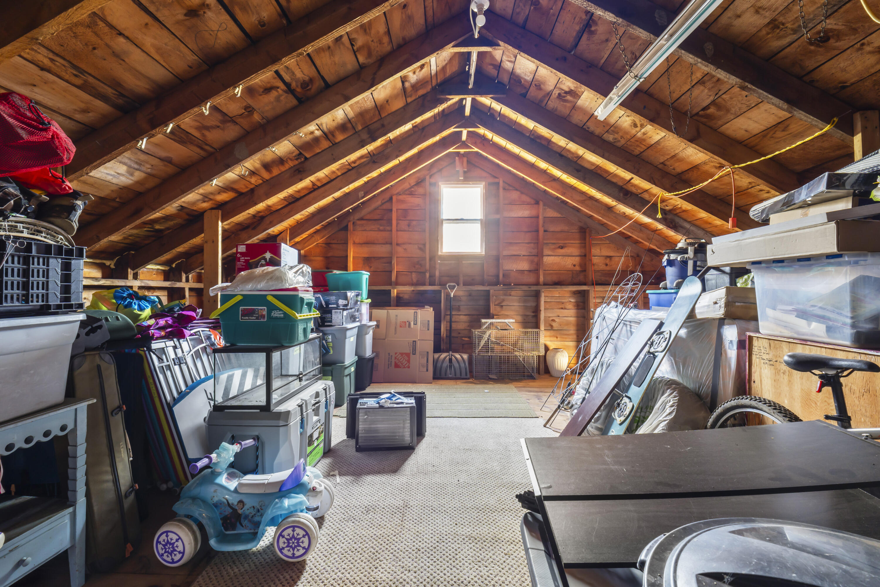 1072 Middle Road Woolwich, ME 04579 - Photo 47 of 59 Loft storage above garage