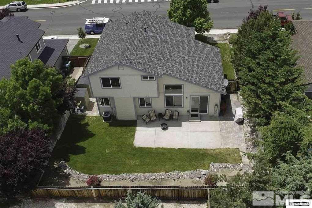 1458 Backer Way Reno, NV 89523 - Photo 25 of 25 an aerial view of a house with garden