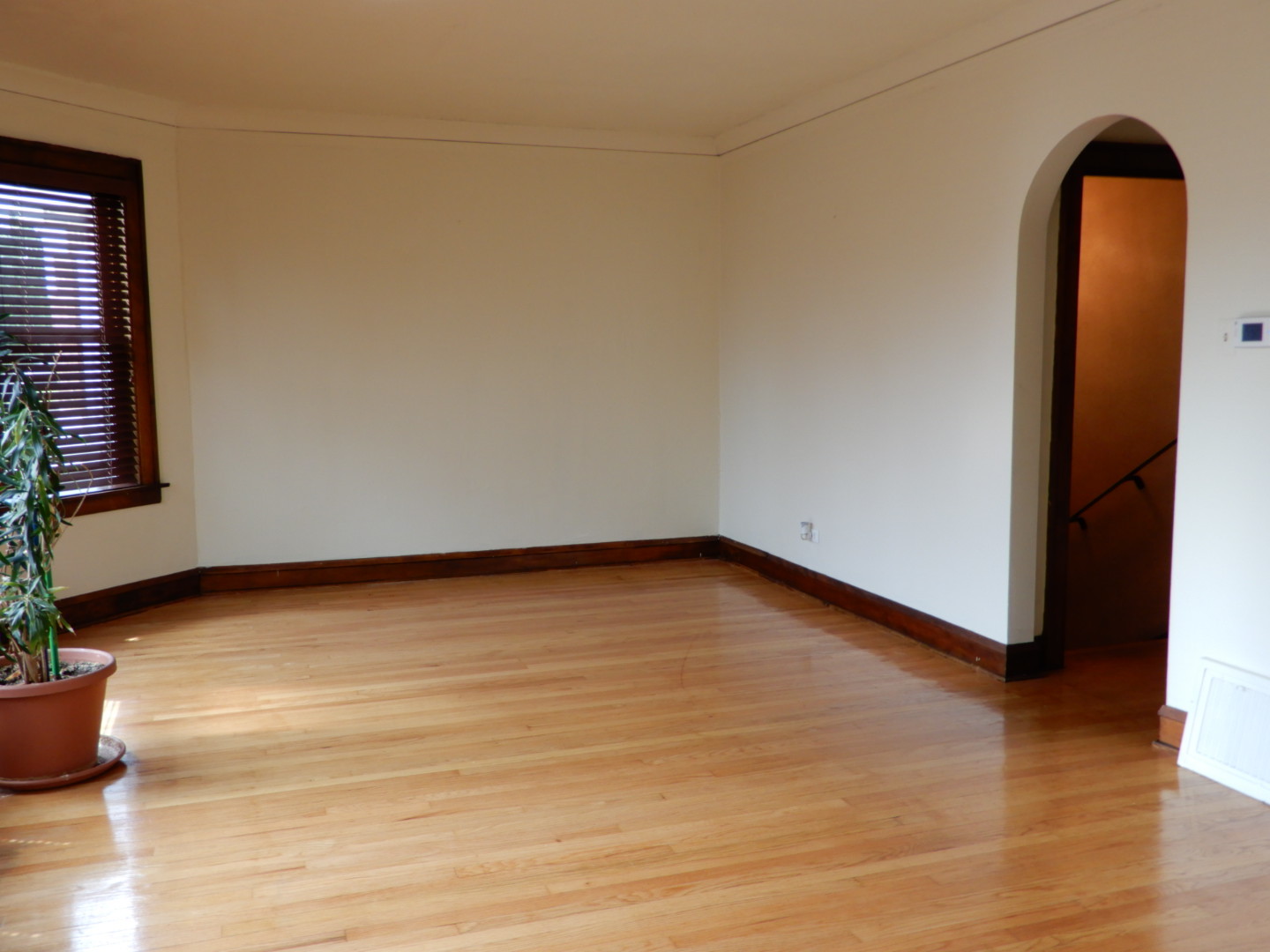 10416 South Sangamon Street Chicago, IL 60643 - Photo 28 of 95 a view of empty room with wooden floor and window