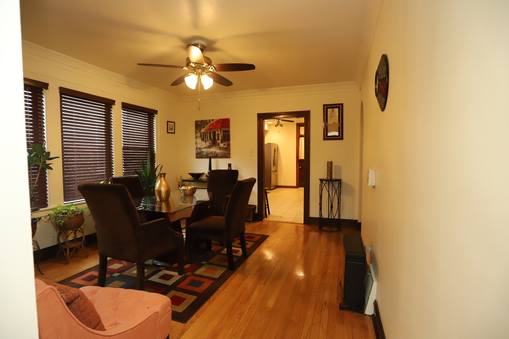 10416 South Sangamon Street Chicago, IL 60643 - Photo 37 of 95 a living room with furniture and a chandelier