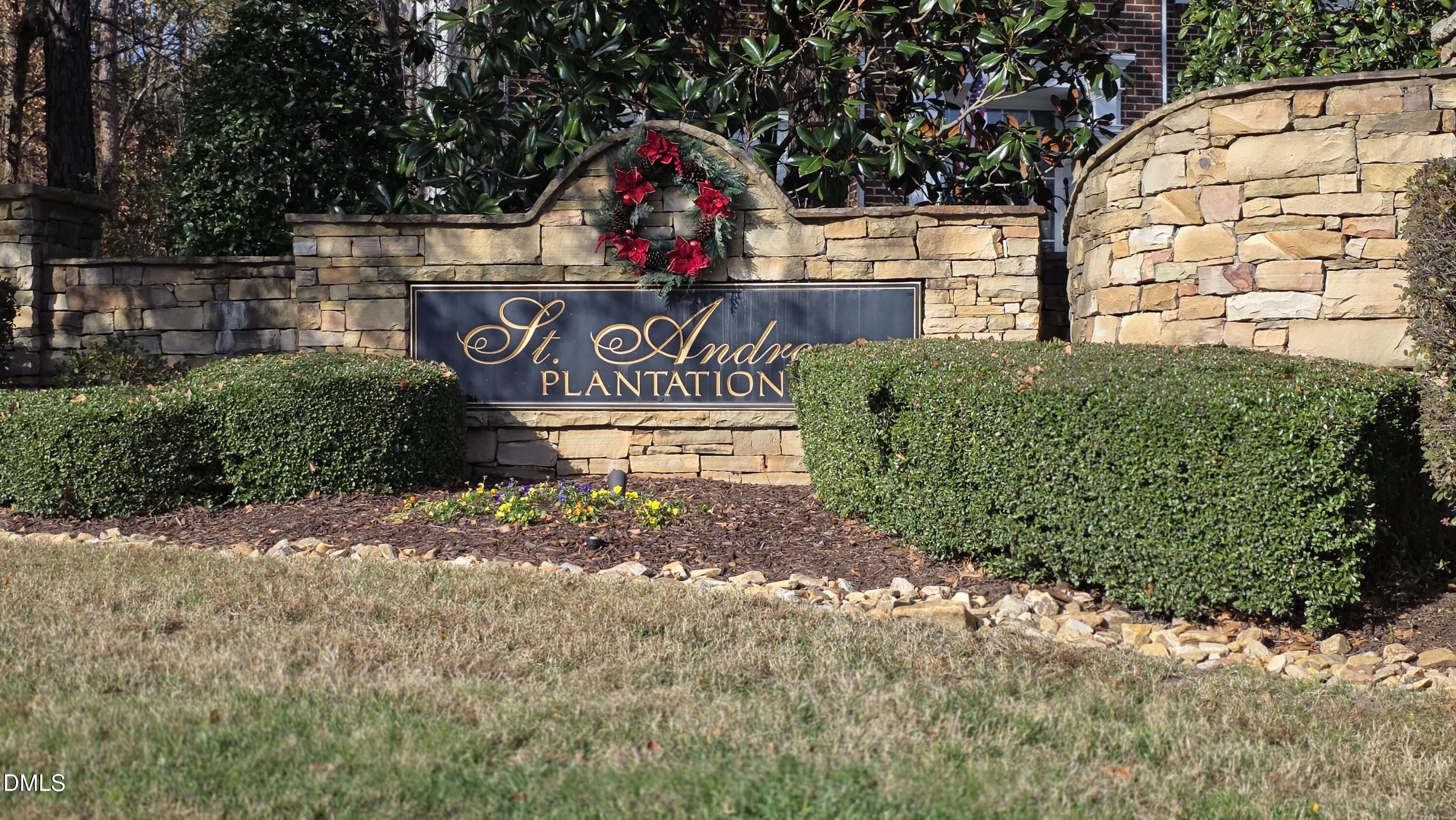 3300 Kemble Ridge Drive Wake Forest, NC 27587 - Photo 3 of 12 a view of outdoor space sign and lots of green space