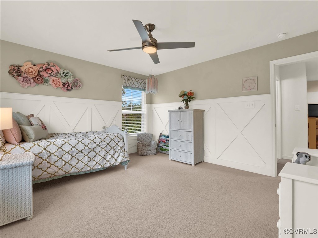 10168 Kellys Bluff Run Ashland, VA 23005 - Photo 31 of 50 a bed room with a bed and a couch