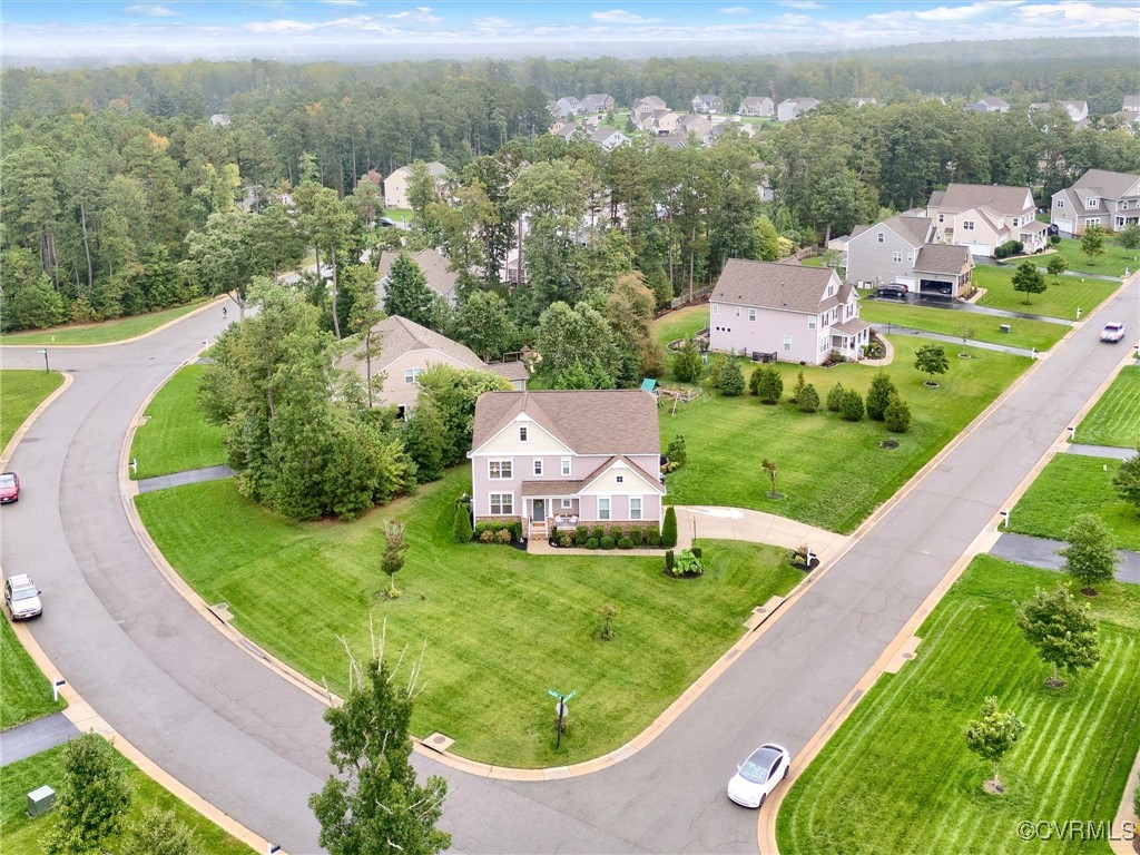 10168 Kellys Bluff Run Ashland, VA 23005 - Photo 4 of 50 an aerial view of a house with outdoor space