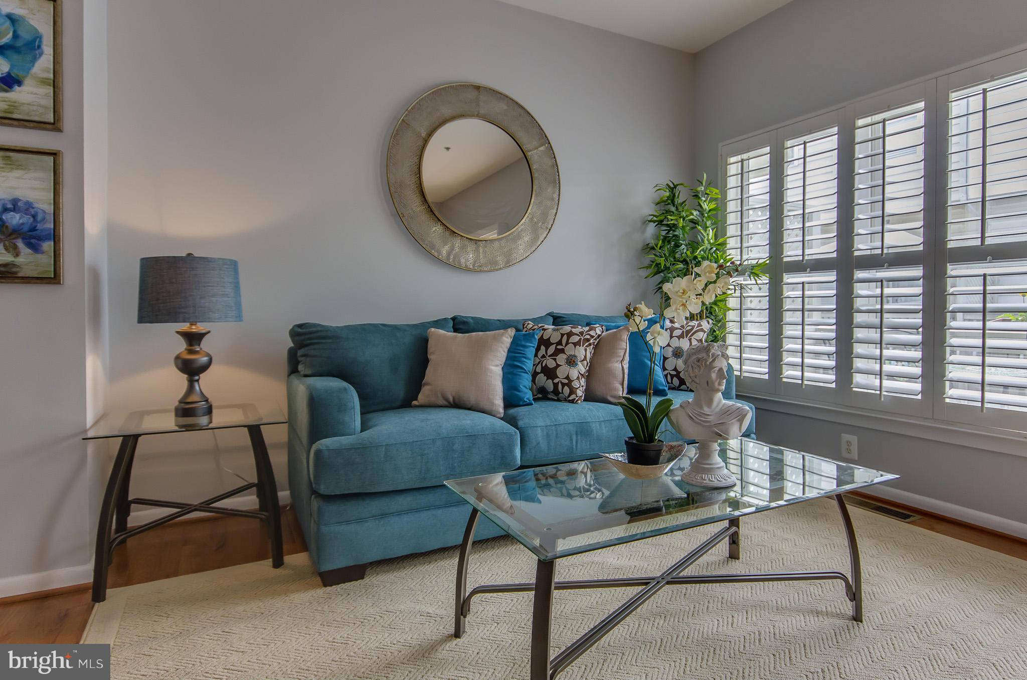 2116 12th Street Northwest Washington, DC 20009 - Photo 5 of 30 a living room with furniture and a potted plant