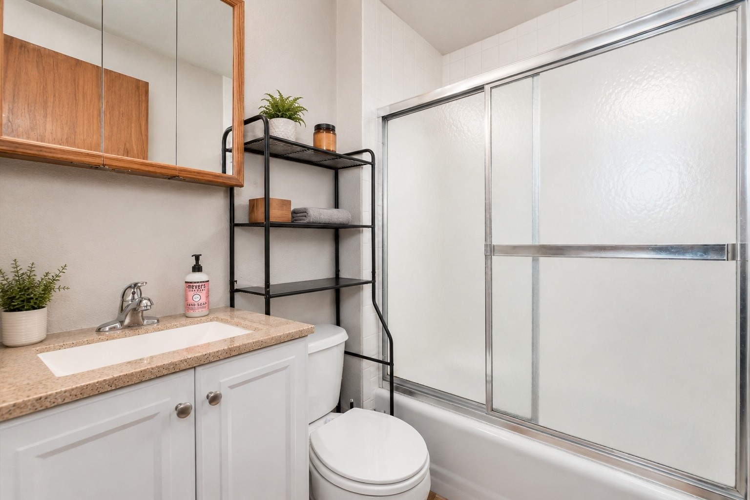 163 High Tor Road, Unit 7 Breckenridge, CO 80424 - Photo 34 of 42 a bathroom with a sink a toilet and shower