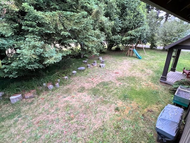 83178 South Pioneer Road Florence, OR 97439 - Photo 34 of 47 a view of backyard with green space