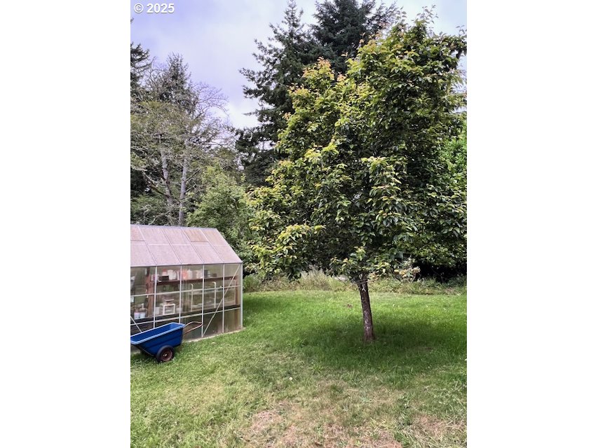 83178 South Pioneer Road Florence, OR 97439 - Photo 38 of 47 a backyard of a house with lots of green space