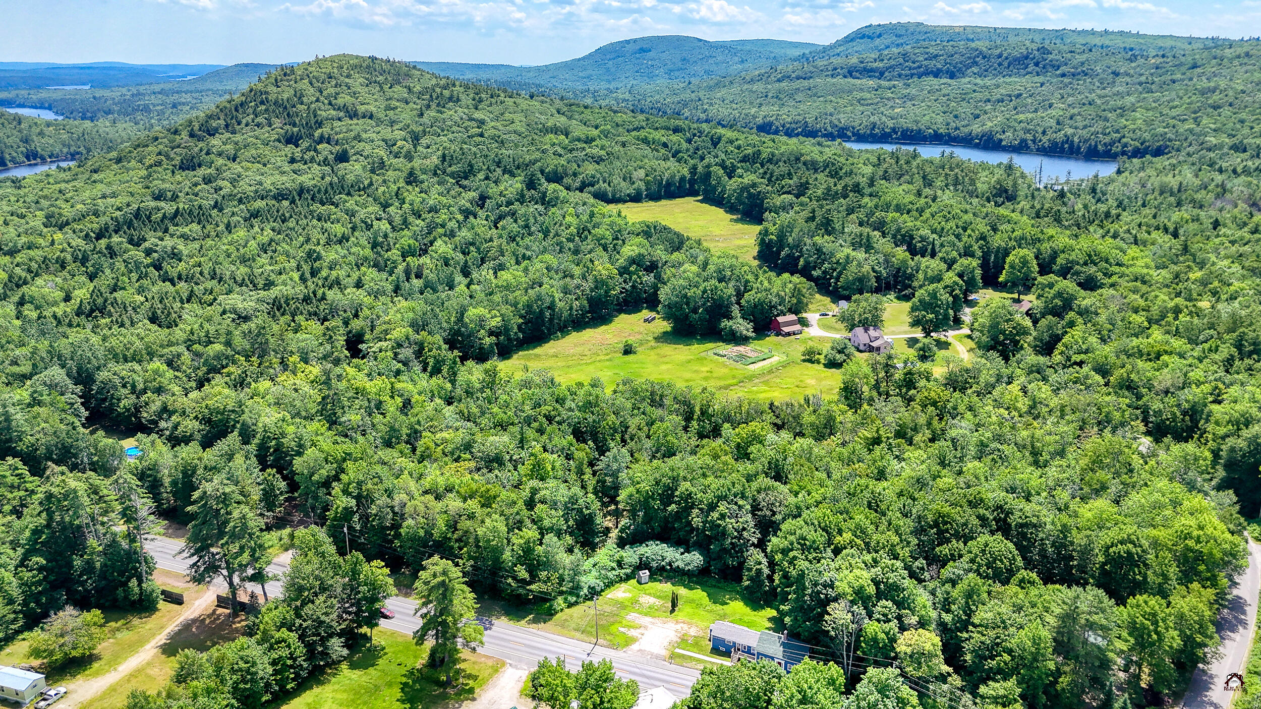 856 Augusta Road Rome, ME 04963 - Photo 34 of 37 Arial View