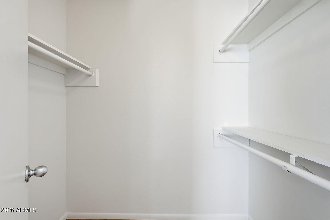 1012 East Osborn Road, Unit E Phoenix, AZ 85014 - Photo 17 of 22 a view of small space with racks on the wall