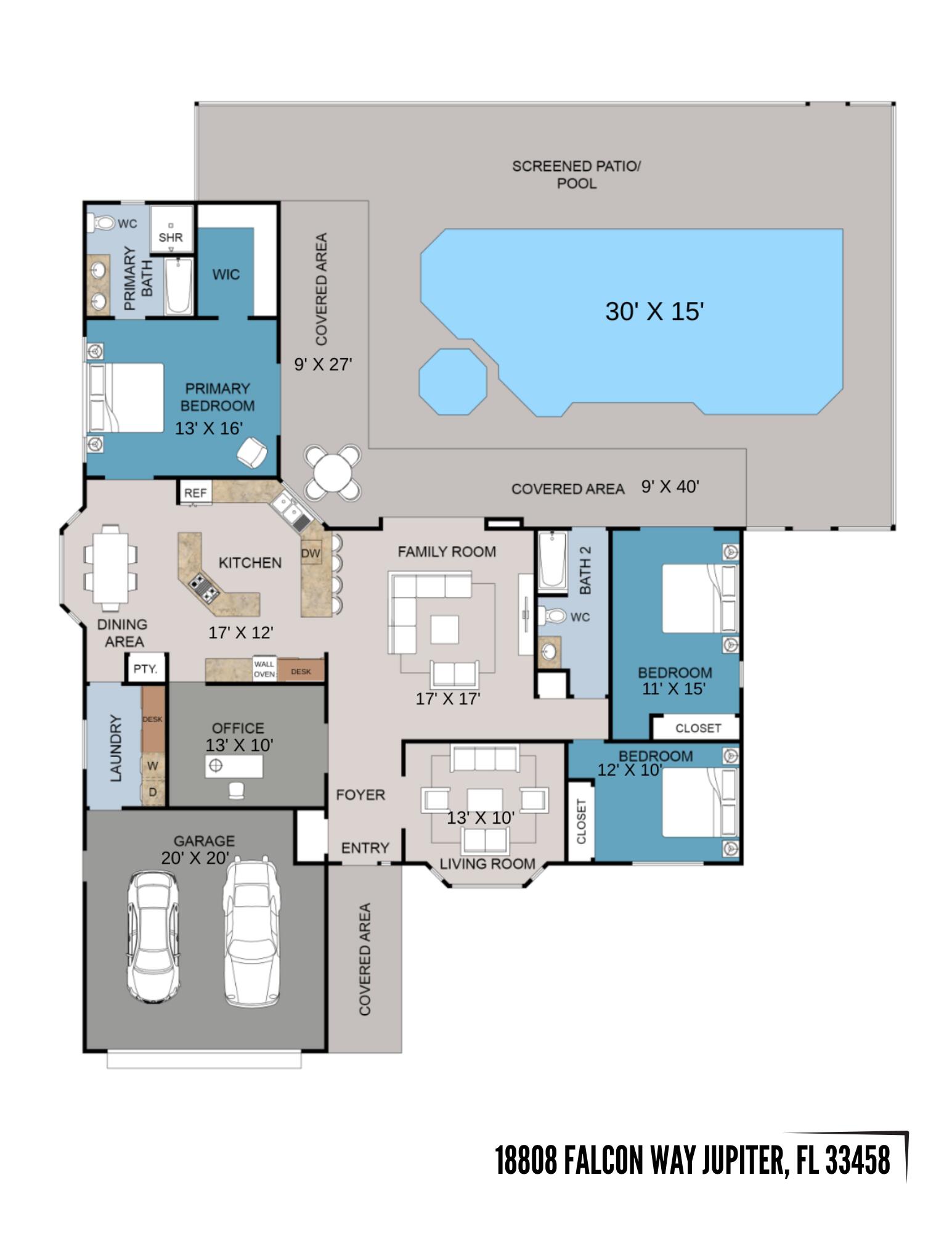 18808 Falcon Way Jupiter, FL 33458 - Photo 38 of 75 18808 Falcon Way Jupiter, FL 33458