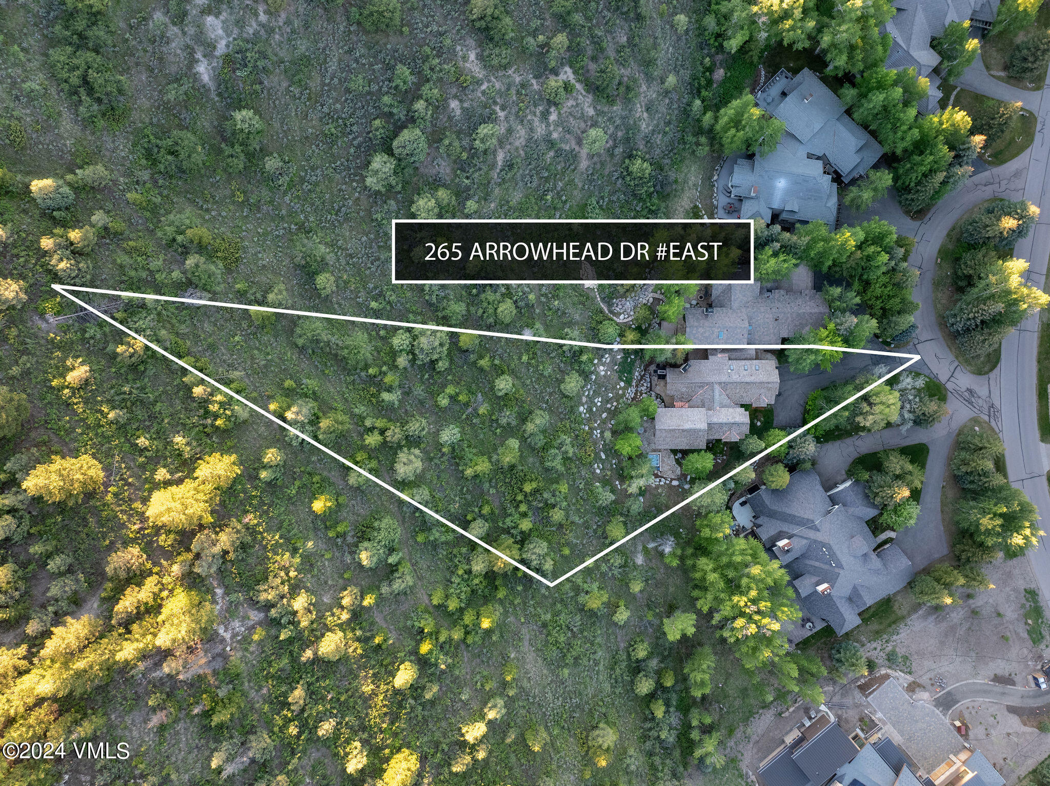 264 Arrowhead Drive Edwards, CO 81632 - Photo 28 of 31 265_arrowhead_dr_east_aerial_b