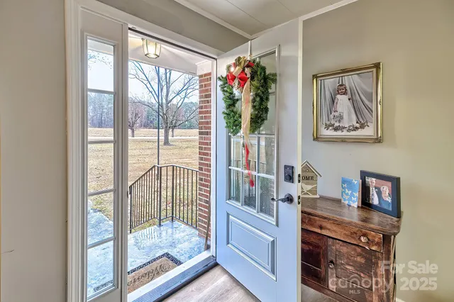 a very nice looking room with a large window