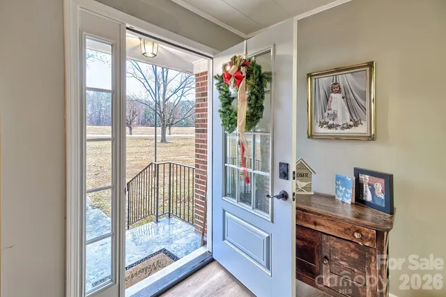 a very nice looking room with a large window