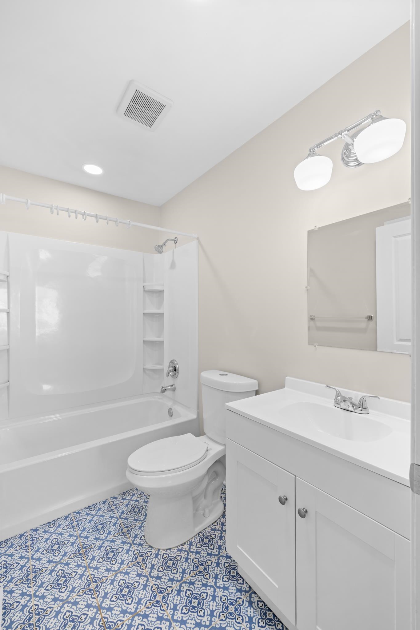 7540 Spring Creek Road Bridgewater, VA 22812 - Photo 24 of 42 a bathroom with a sink a toilet and shower