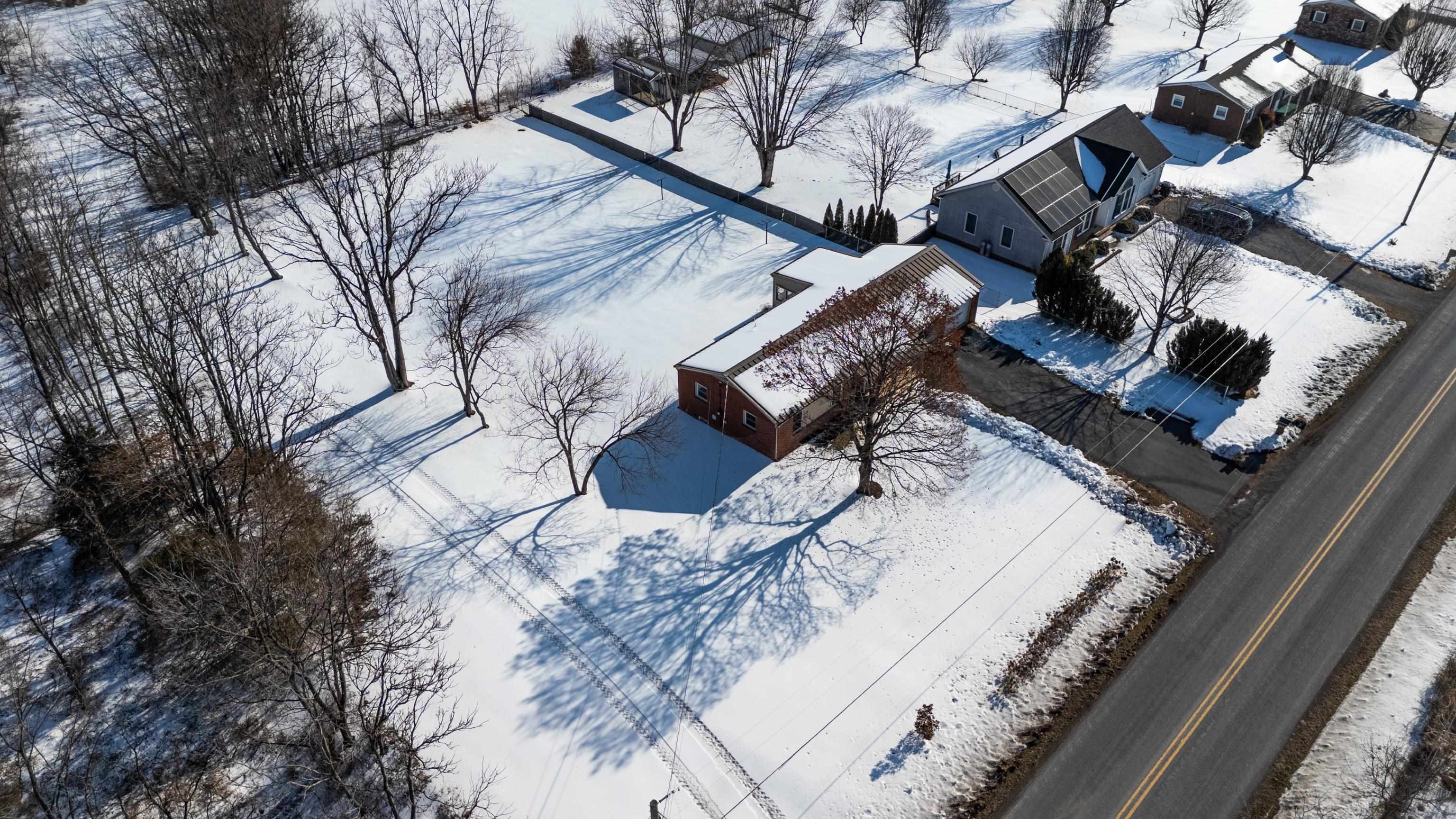 7540 Spring Creek Road Bridgewater, VA 22812 - Photo 41 of 42 a view of a house with a snow in the yard