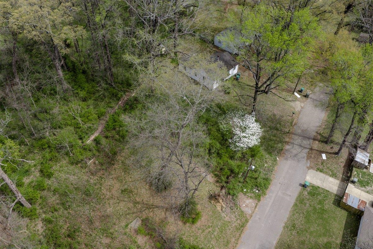 0 Glen Road Memphis, TN 38127 - Photo 1 of 5 a view of a yard with plants and a bench