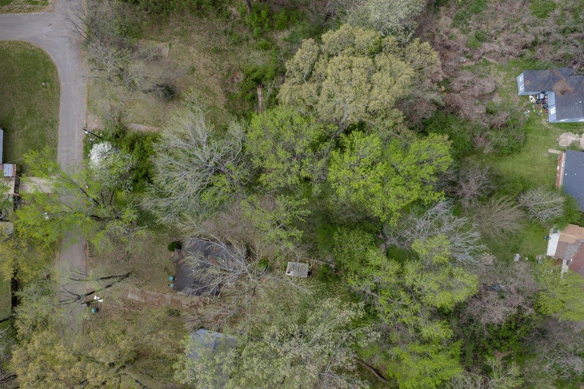 0 Glen Road Memphis, TN 38127 - Photo 5 of 5 a view of a dry yard with large trees
