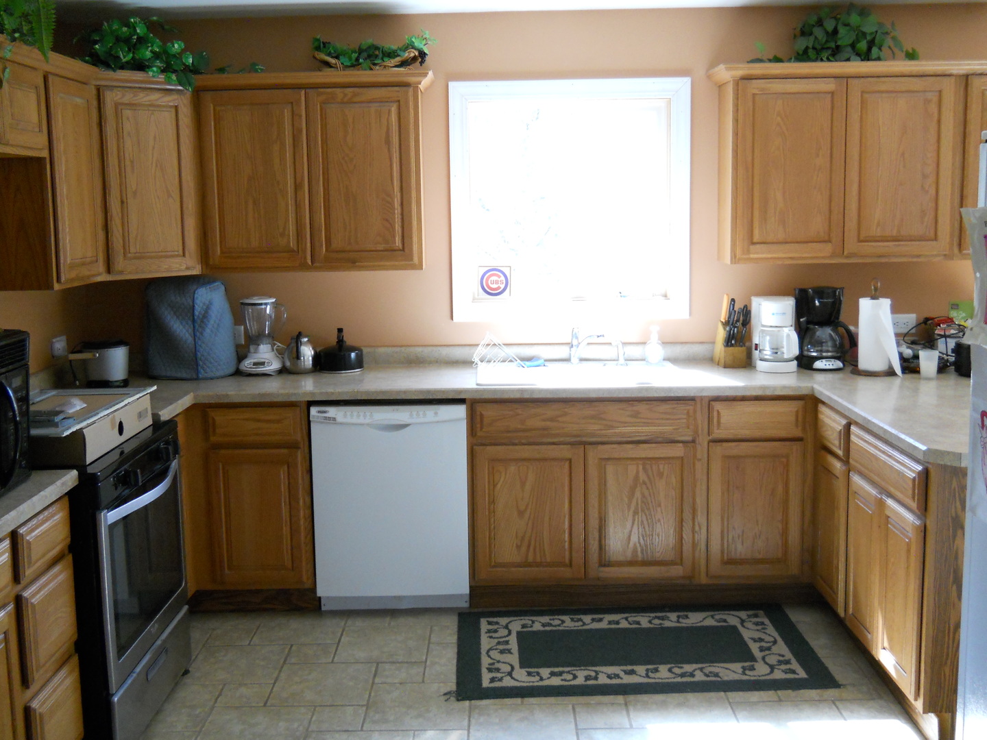 7 Cedar Lane Putnam, IL 61560 - Photo 8 of 11 a kitchen with a sink dishwasher stove and cabinets