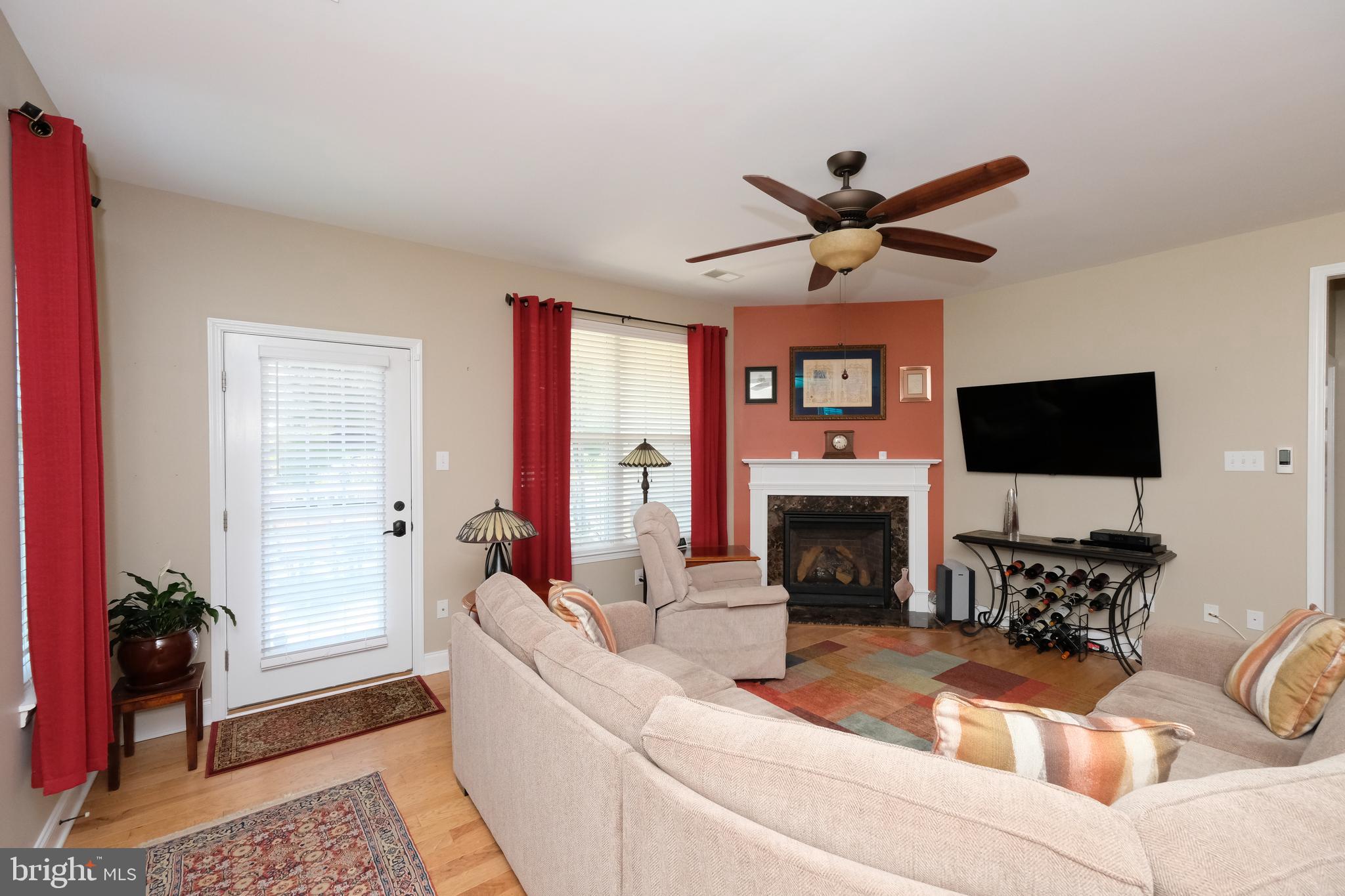 145 Davish Road Coatesville, PA 19320 - Photo 8 of 50 Living rm portion of great rm; door leads to deck